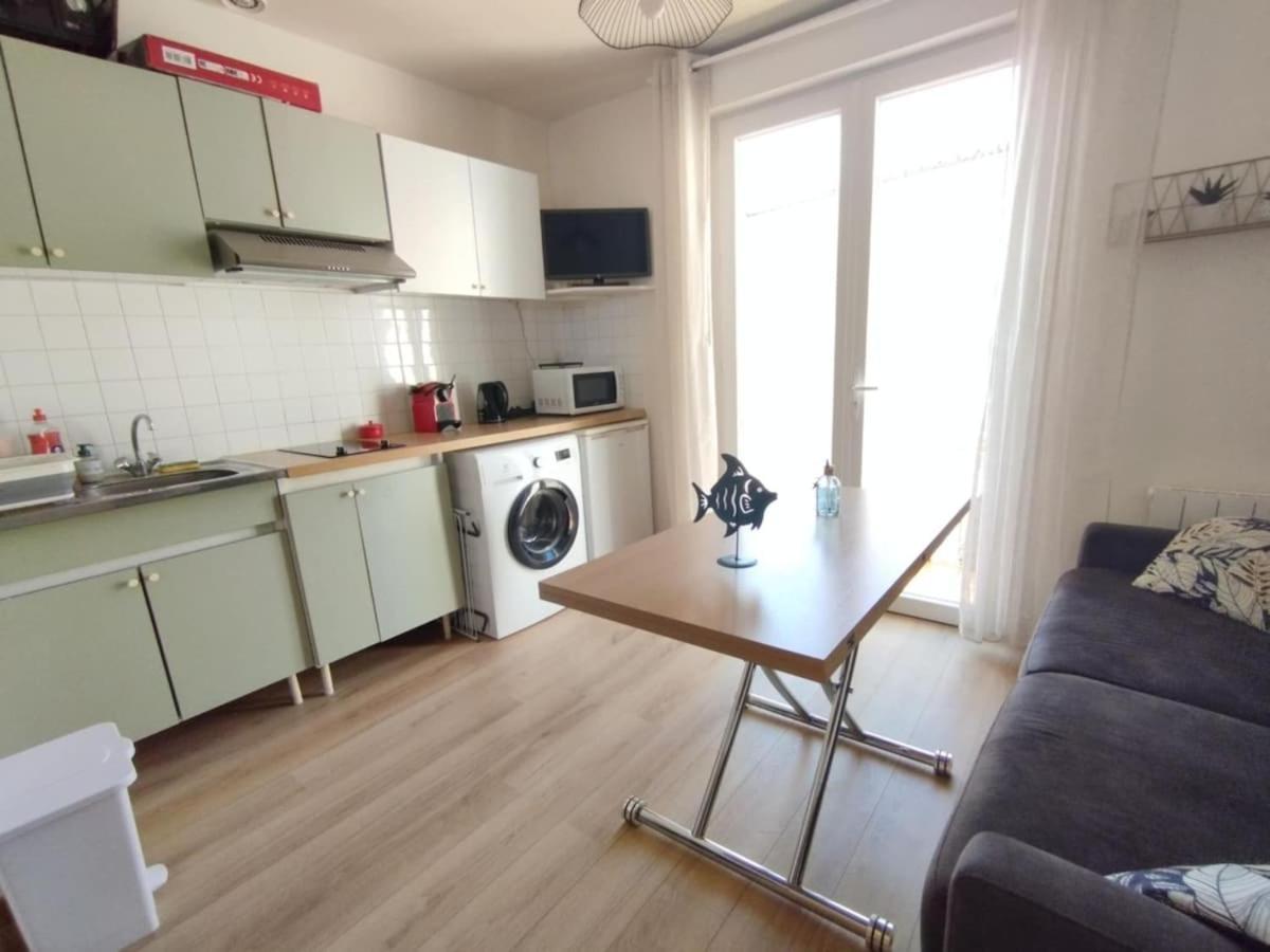 Studio Le Tigre Cosy Centre Saint Vincent sur Jard Bagian luar foto